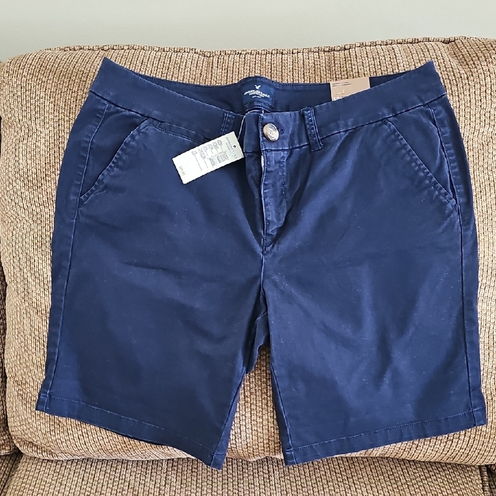 American Eagle Outfitters Dark Blue Women's Shorts